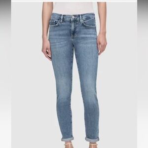 FRAME Le Garçon Jeans in Daphne Blue, Size 27